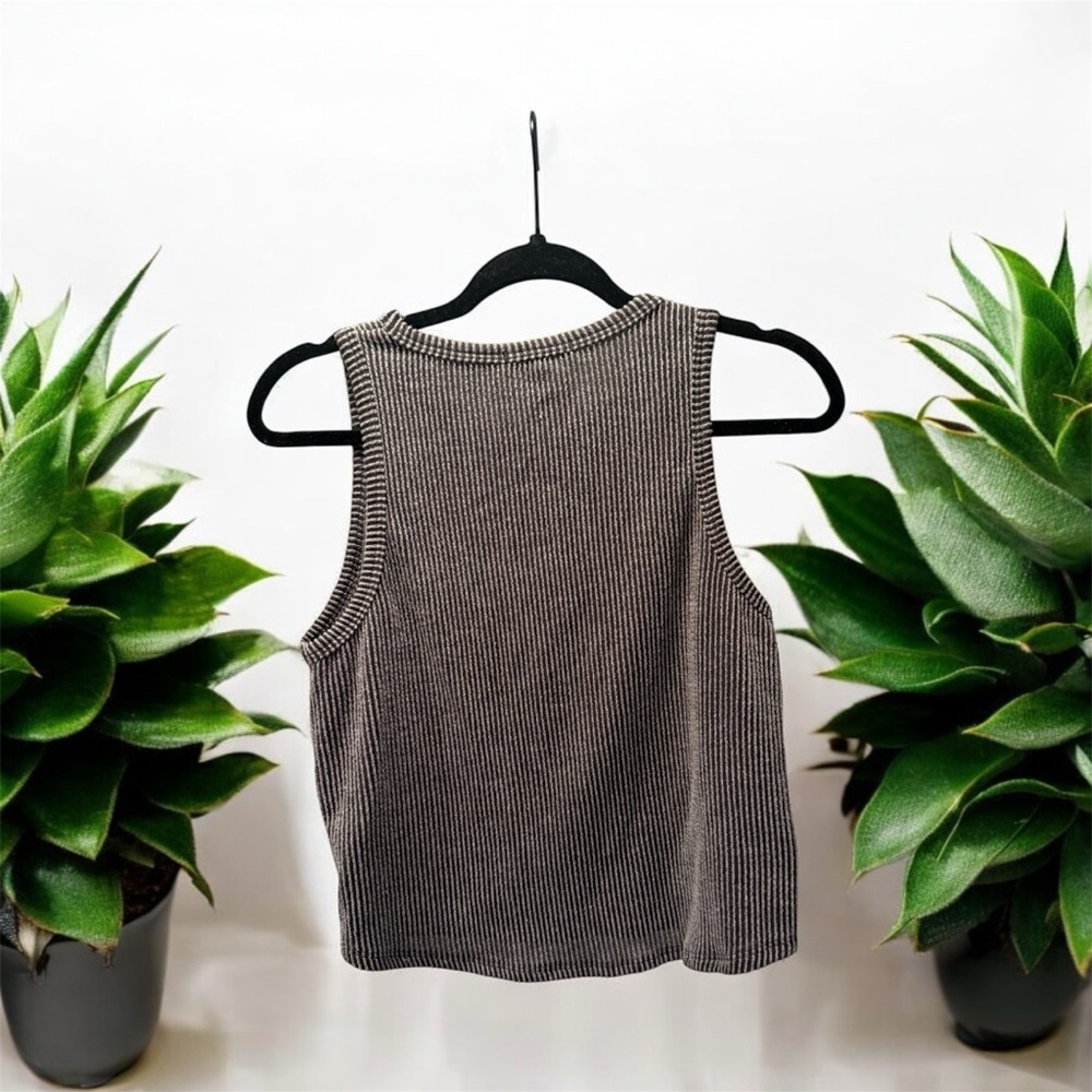 Tres Bien NWT Ribbed Tank Small - Picture 2 of 2